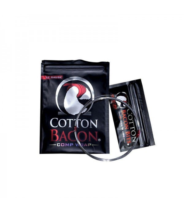 Wick 'N' Vape Cotton Bacon Comp Wrap - 22 Gauge
