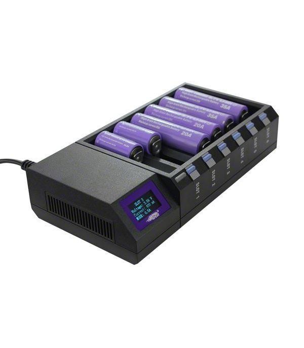 Efest LUC BLU6 OLED Intelligent Charger