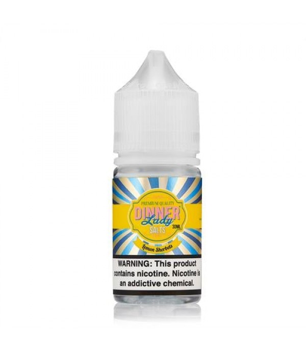 Dinner Lady Salts Lemon Sherbets 30ml Nic Salt Vape Juice