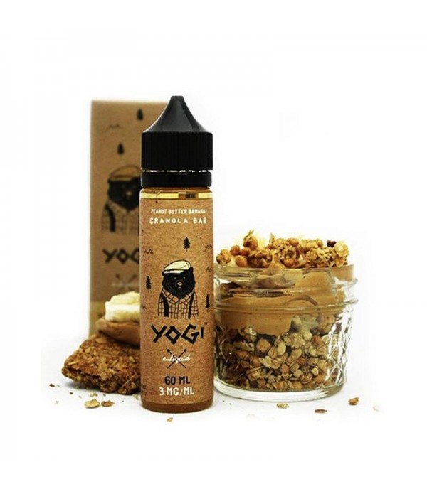 Yogi Vape Juices - Peanut Butter Banana Granola Bar (60ml)