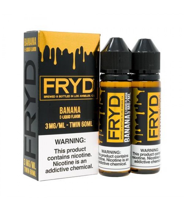 FRYD Banana 2x60ml Vape Juice
