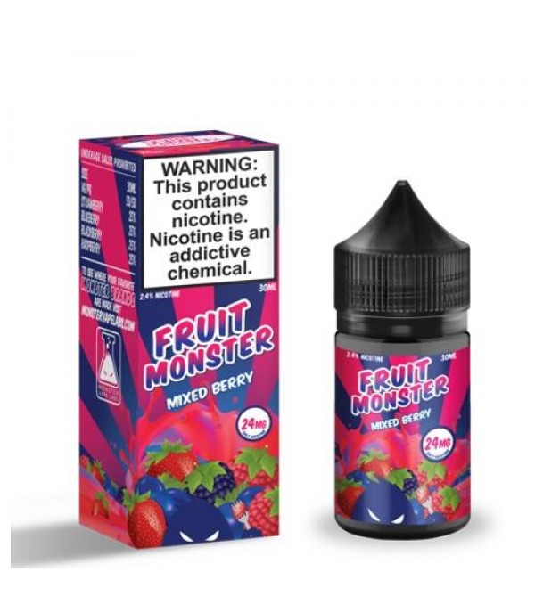 Fruit Monster Salts Mixed Berry 30ml Nic Salt Vape Juice