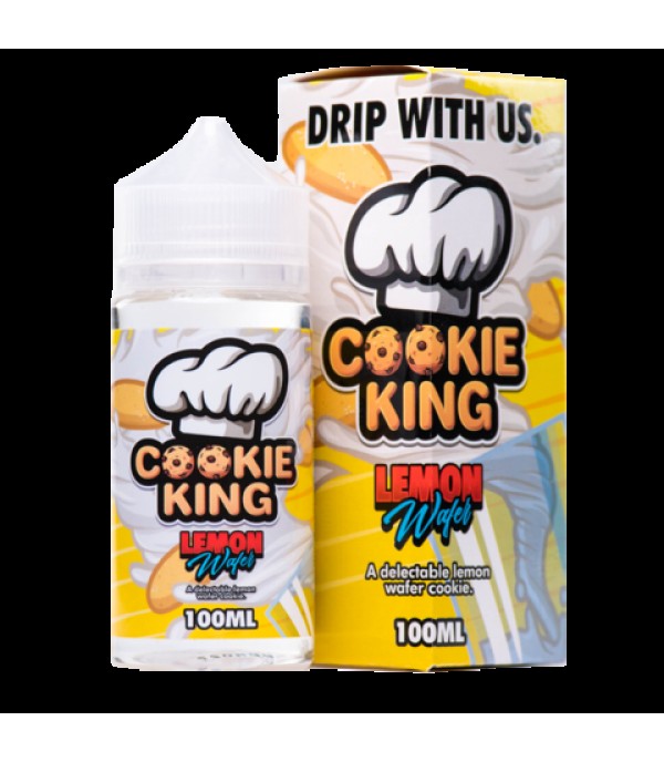 Cookie King Vape Juice Lemon Wafer 100ml
