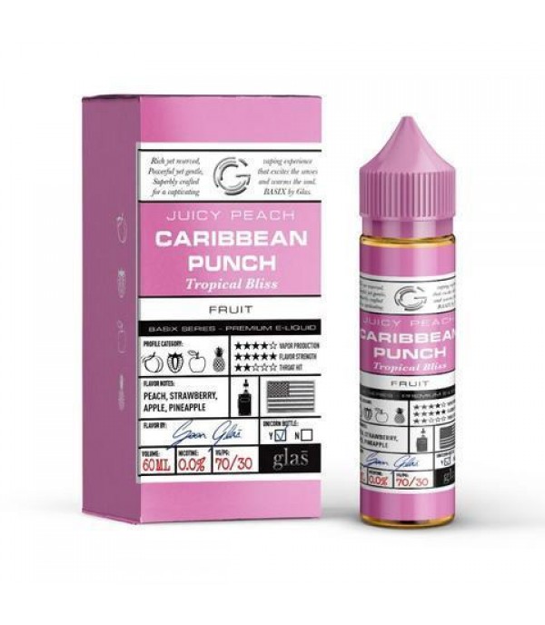 GLAS Basix Series Vape Juice Caribbean Punch 60ml