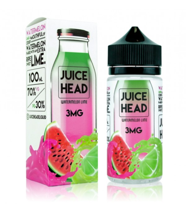 Juice Head Watermelon Lime 100ml Vape Juice