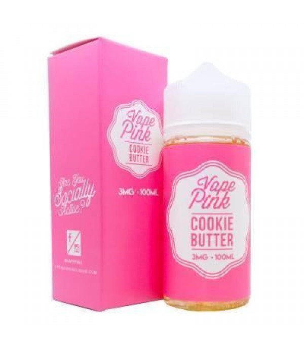 Vape Pink Cookie Butter 100ml Vape Juice