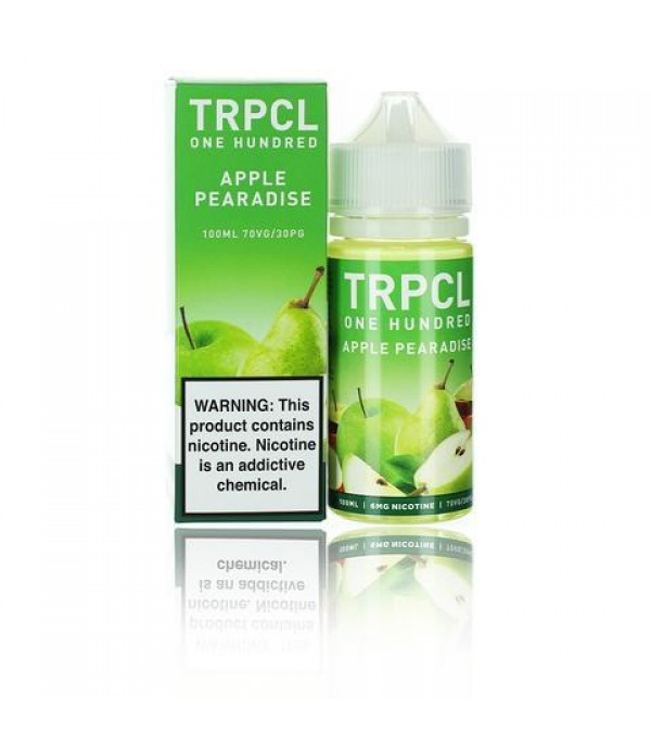 TRPCL ONE HUNDRED Apple Pearadise 100ml Vape Juice