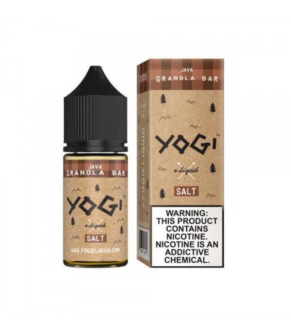 Yogi Salts Java Granola Bar 30ml Salt Vape Juice