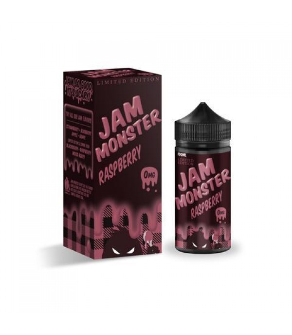 Jam Monster Limited Edition Raspberry 100ml Vape Juice