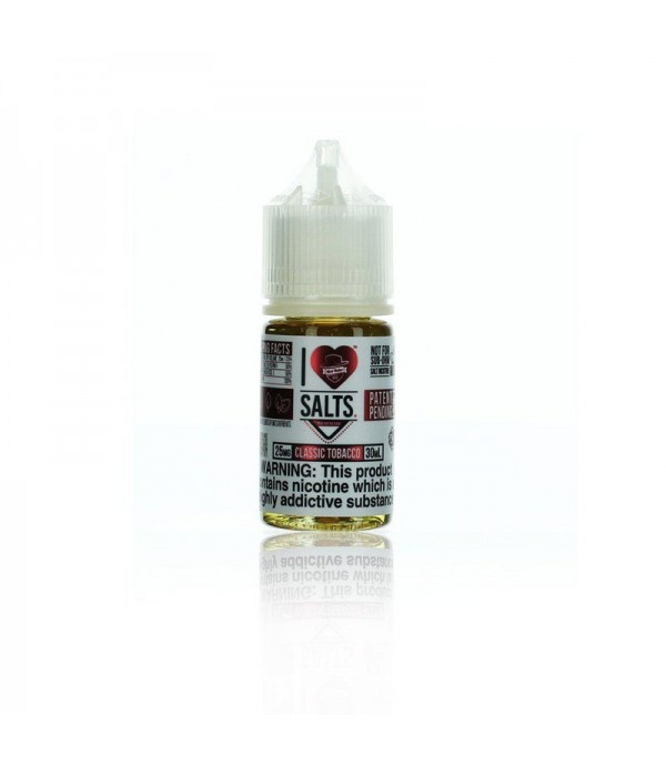 Mad Hatter I Love Salts Classic Tobacco 30ml Vape Juice