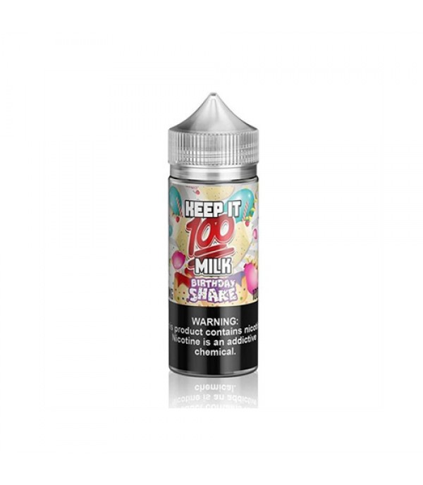Keep It 100 Milk Birthday Shake 100ml Vape Juice