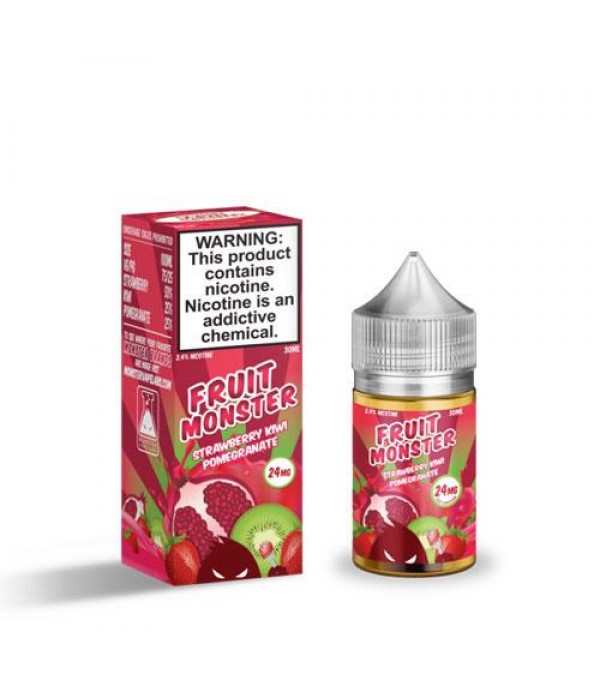 Fruit Monster Salts Strawberry Kiwi Pomegranate 30ml Nic Salt Vape Juice