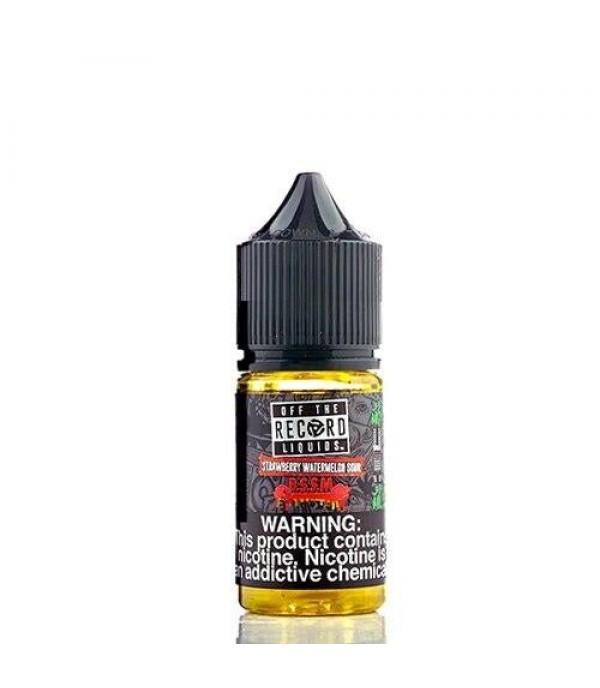 Off The Record Liquids Salts B.S.S.M. 30ml Nic Salt Vape Juice
