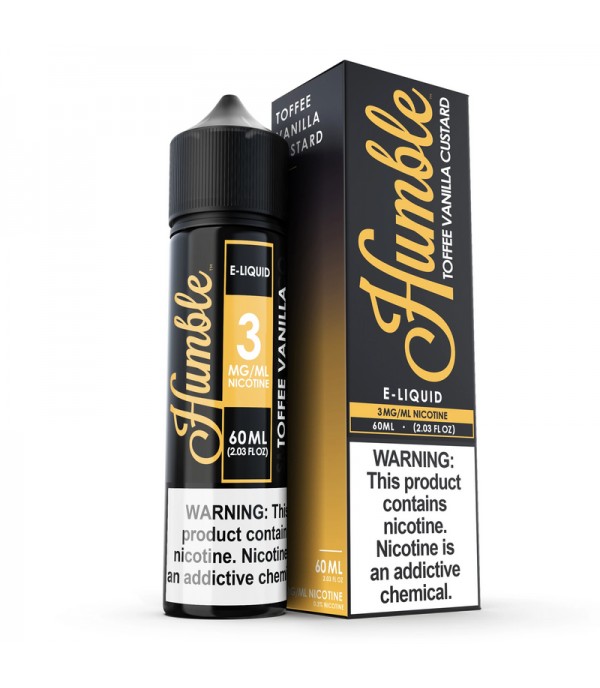 Humble Juice Co. Toffee Vanilla Custard 60ml Vape Juice