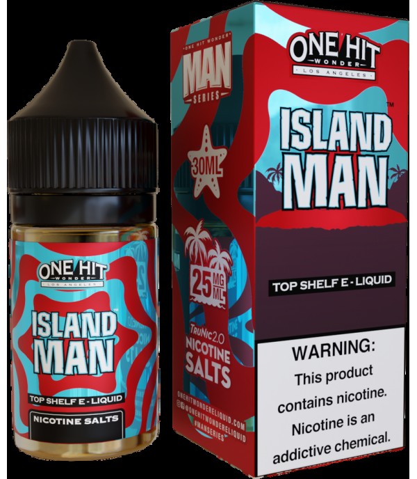 One Hit Wonder Island Man 30ml Nic Salt Vape Juice