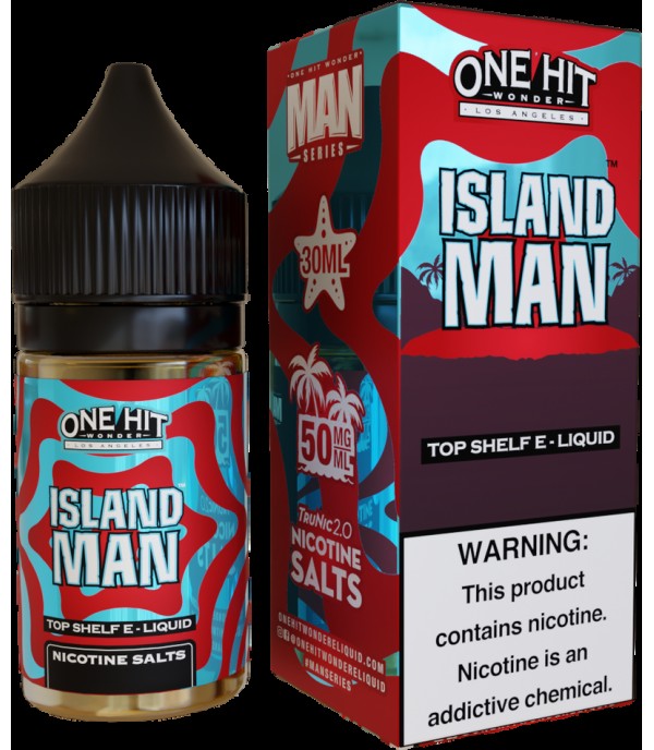 One Hit Wonder Island Man 30ml Nic Salt Vape Juice
