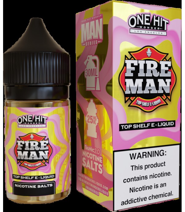 One Hit Wonder Fire Man 30ml Nic Salt Vape Juice