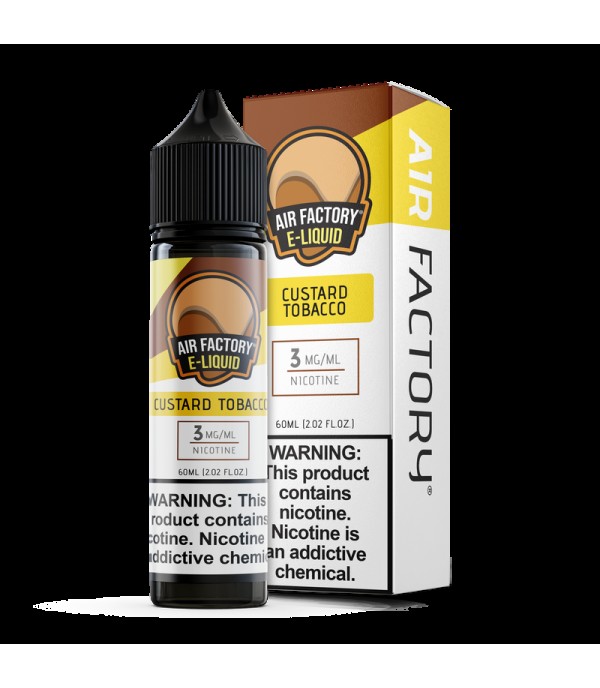Air Factory Custard Tobacco 60ml Vape Juice