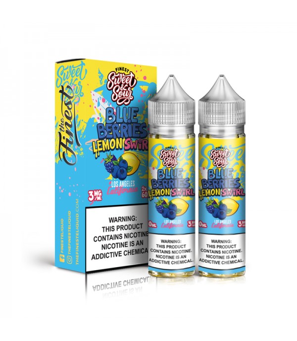 The Finest Blue-Berries Lemon Swirl 2x 60ml Vape Juice