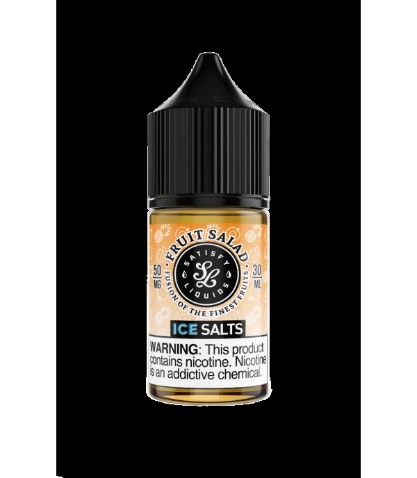 Satisfy E-Liquids Fruit Salad On Ice 30ml Nic Salt Vape Juice