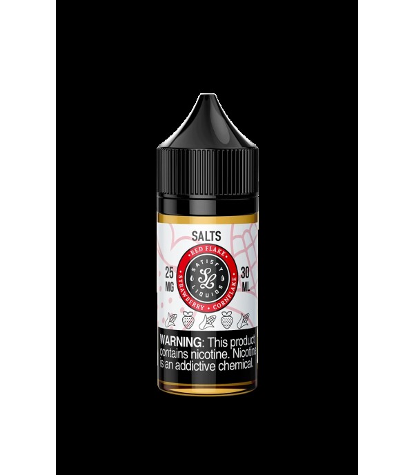 Satisfy E-Liquids Red Flake 30ml Nic Salt Vape Juice