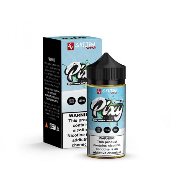 Sour Green Apple Chilled 100ml Vape Juice - Shijin