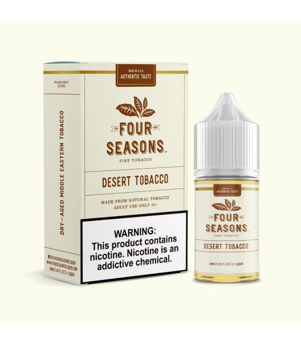 Four Seasons E-Liquids Desert Tobacco 30ml Vape Juice