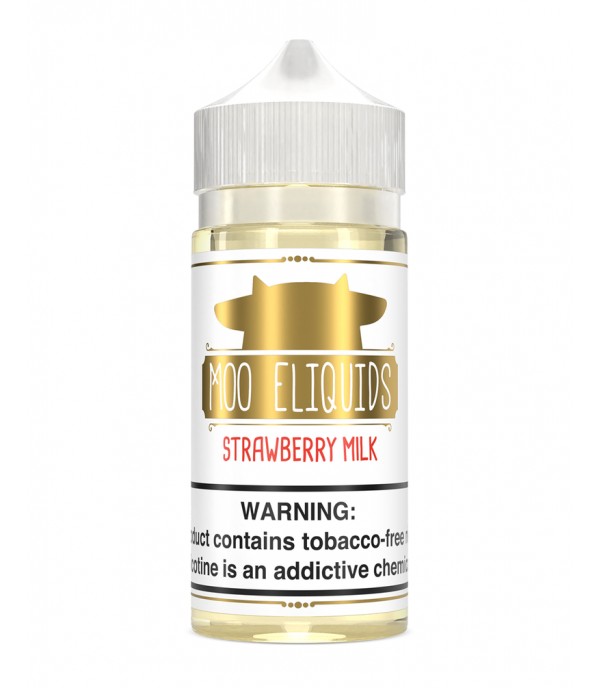 Top Class Moo Series Strawberry Milk 100ml TFN Vape Juice