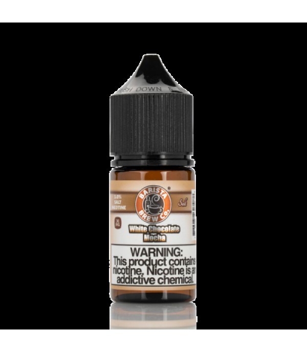 Barista Brew Co. White Chocolate Mocha 30ml Nic Salt Vape Juice