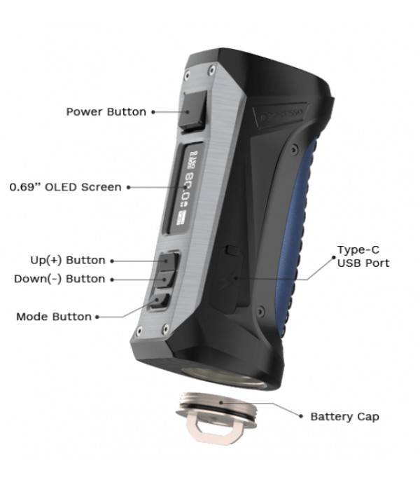 FORZ TX80 80W Mod - Vaporesso