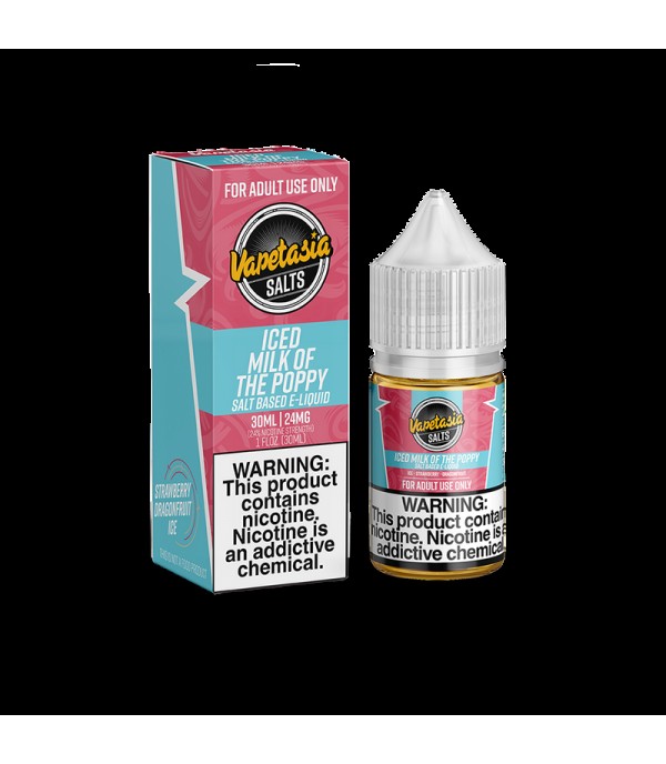 Vapetasia Salts ICED Milk of the Poppy 30ml Nic Salt Vape Juice