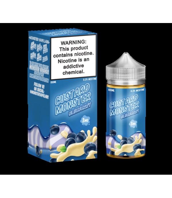Custard Monster Blueberry Custard 100ml Vape Juice