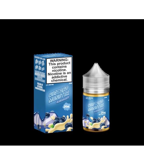 Custard Monster Blueberry Custard 30ml Nic Salt Vape Juice