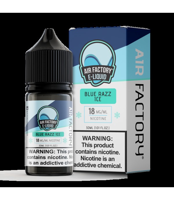 Air Factory Blue Razz Ice 30ml Nic Salt Vape Juice
