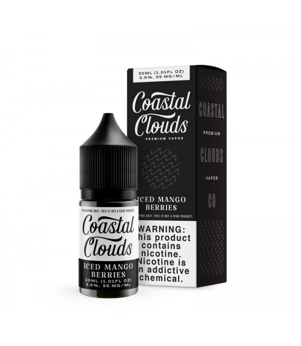 Coastal Clouds Mango Berries Ice 30ml Nic Salt Vape Juice