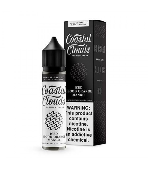 Coastal Clouds Sweets ICED Blood Orange Mango Snow Cone 60ml Vape Juice