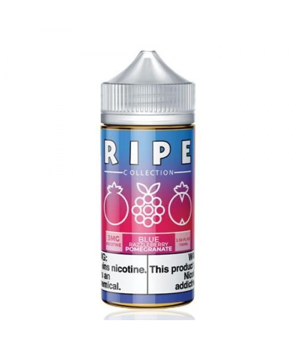 Ripe Collection Blue Razzleberry Pomegranate 100ml Vape Juice
