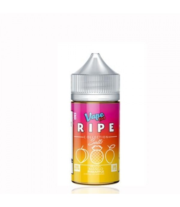 Ripe Collection Salts Peachy Mango Pineapple 30ml Nic Salt Vape Juice
