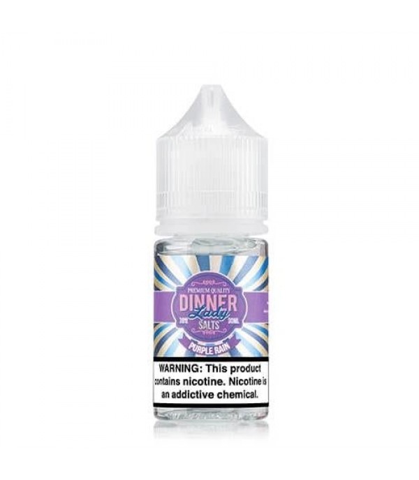 Dinner Lady Salts Purple Rain 30ml Nic Salt Vape Juice