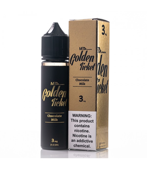 Met4 Golden Ticket 60ml Vape Juice