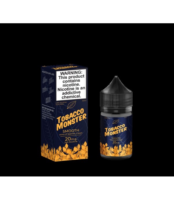 Tobacco Monster Salt Smooth 30ml Nic Salt Vape Juice
