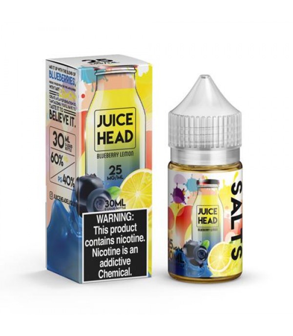 Juice Head Salts Blueberry Lemon 30ml Nic Salt Vape Juice