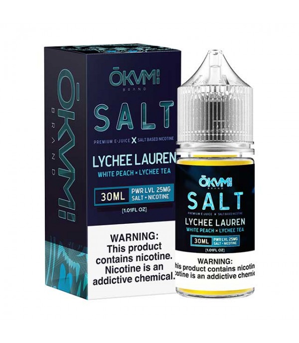 Okami Salts Lychee Lauren 30ml Nic Salt Vape Juice