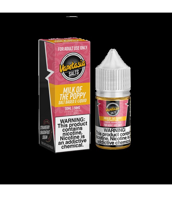 Vapetasia Salts Milk of the Poppy 30ml Nic Salt Vape Juice