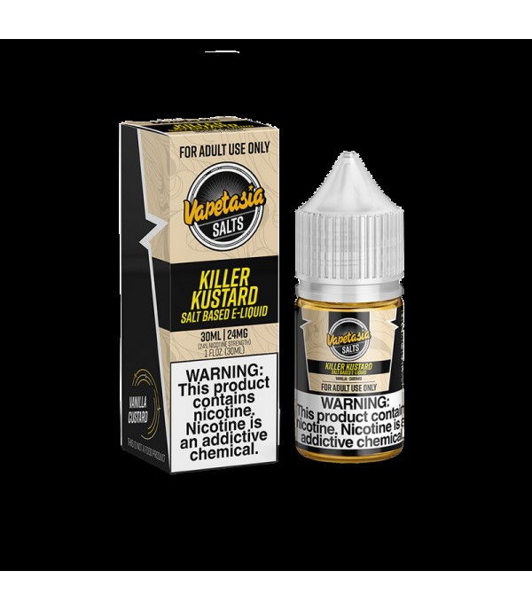 Vapetasia Salts Killer Kustard 30ml Nic Salt Vape Juice
