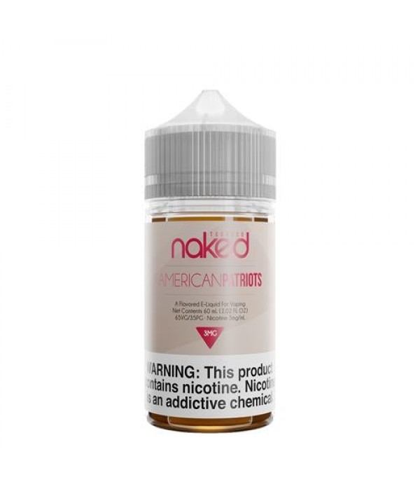 Naked 100 Tobacco American Patriots 60ml Vape Juice