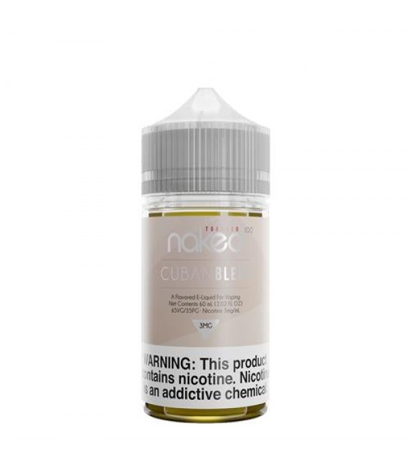 Naked 100 Tobacco Cuban Blend 60ml Vape Juice