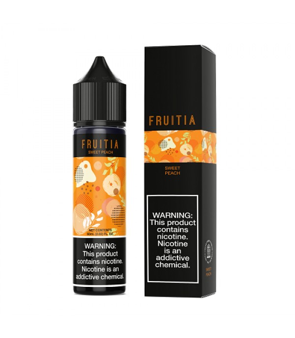 Fruitia Sweet Peach 60ml Vape Juice