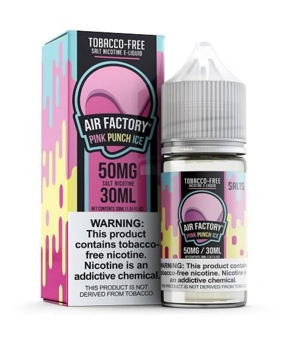 Air Factory Pink Punch Ice 30ml TFN Nic Salt Vape Juice