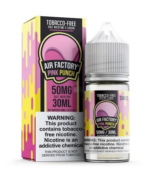 Air Factory Pink Punch 30ml TFN Nic Salt Vape Juice